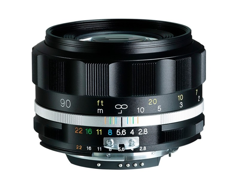Voigtlander 90mm f2.8 SL II-S Apo-Skopar Nikon Fit Black Lens