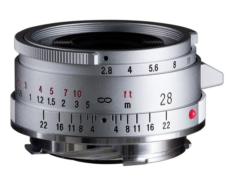 Voigtlander 28mm f2.8 COLOR-SKOPAR Aspherical VM Lens Type II Silver