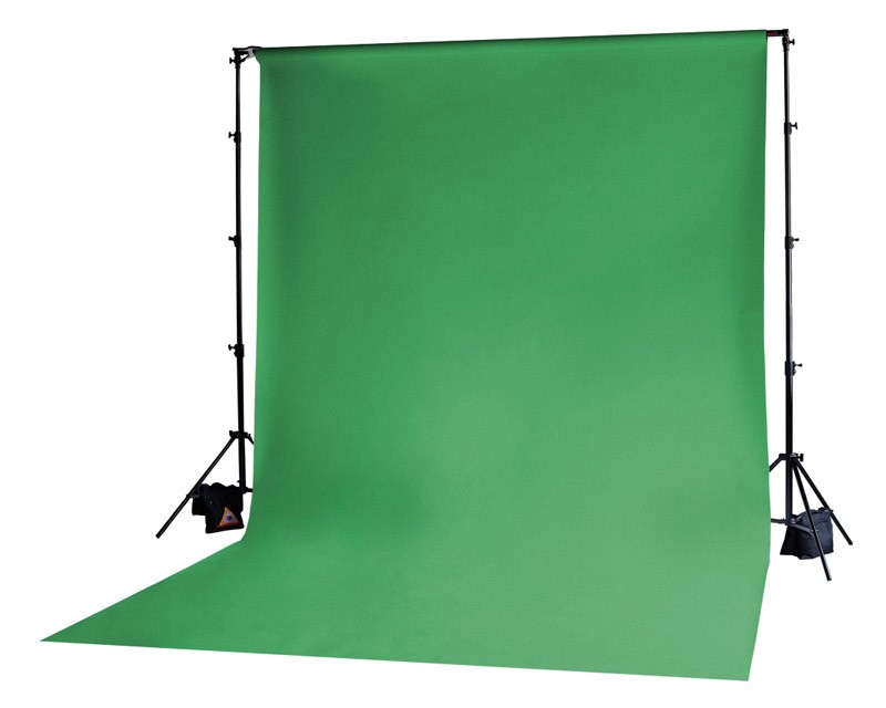 Photoflex Chromakey Green Solid Muslin Backdrop 3m x 3.65m