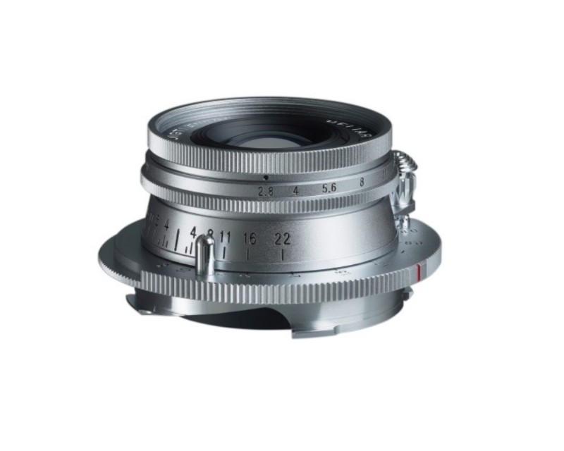 Voigtlander 40mm f2.8 Heliar Aspherical VM Lens Silver