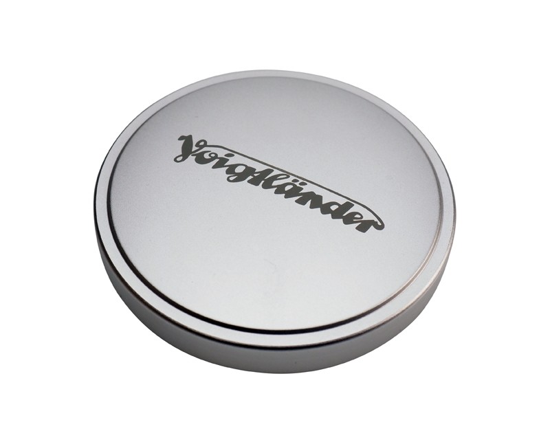 Voigtlander 50mm Metal Push-On Lens Cap Silver