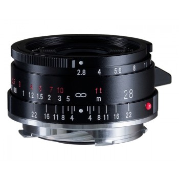 Voigtlander 28mm f2.8 COLOR-SKOPAR Aspherical VM Lens Type II Black