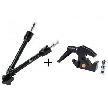 TetherTools RS290KT Rock Solid Master Articulating Arm + Clamp Kit
