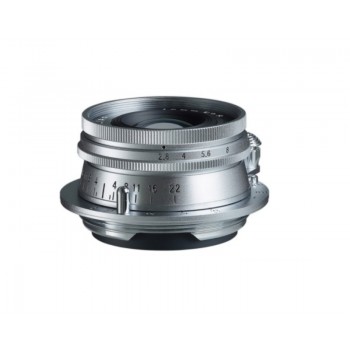 Voigtlander 40mm f2.8 Heliar Aspherical L39 Screw Fit Lens Silver