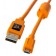 TetherTools CU5430ORG TetherPro USB 2.0 Male A to Micro B 5 Pin 4.6m Cable Hi-Visibility Orange