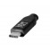 TetherTools CUC2415-BLK TetherPro USB-C to 2.0 Mini-B 5-Pin, 15' (4.6m) Black Cable