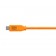 TetherTools CUC2415-ORG TetherPro USB-C to 2.0 Mini-B 5-Pin, 15' (4.6m) Orange Cable