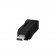 TetherTools CUC2615-BLK TetherPro USB-C to 2.0 Mini-B 8-Pin, 15' (4.6m) Black Cable