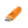 TetherTools CUC33R15-ORG TetherPro USB-C to 3.0 Micro-B Right Angle, 15' (4.6m) Orange Cable
