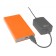 TetherTools RSS10-ORG Silicone Sleeve for Rock Solid External Battery Pack - Orange